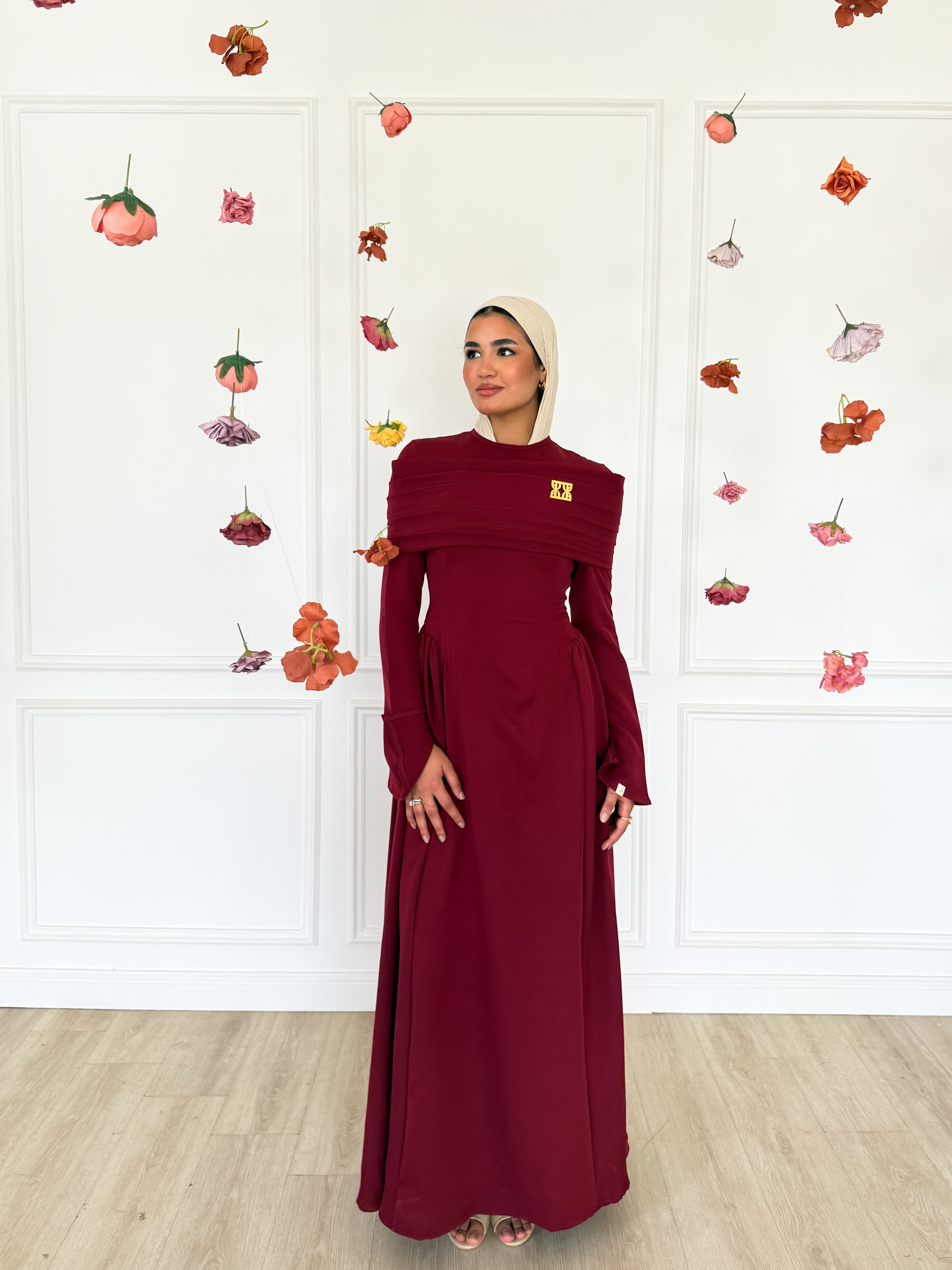 Off shoulder dress