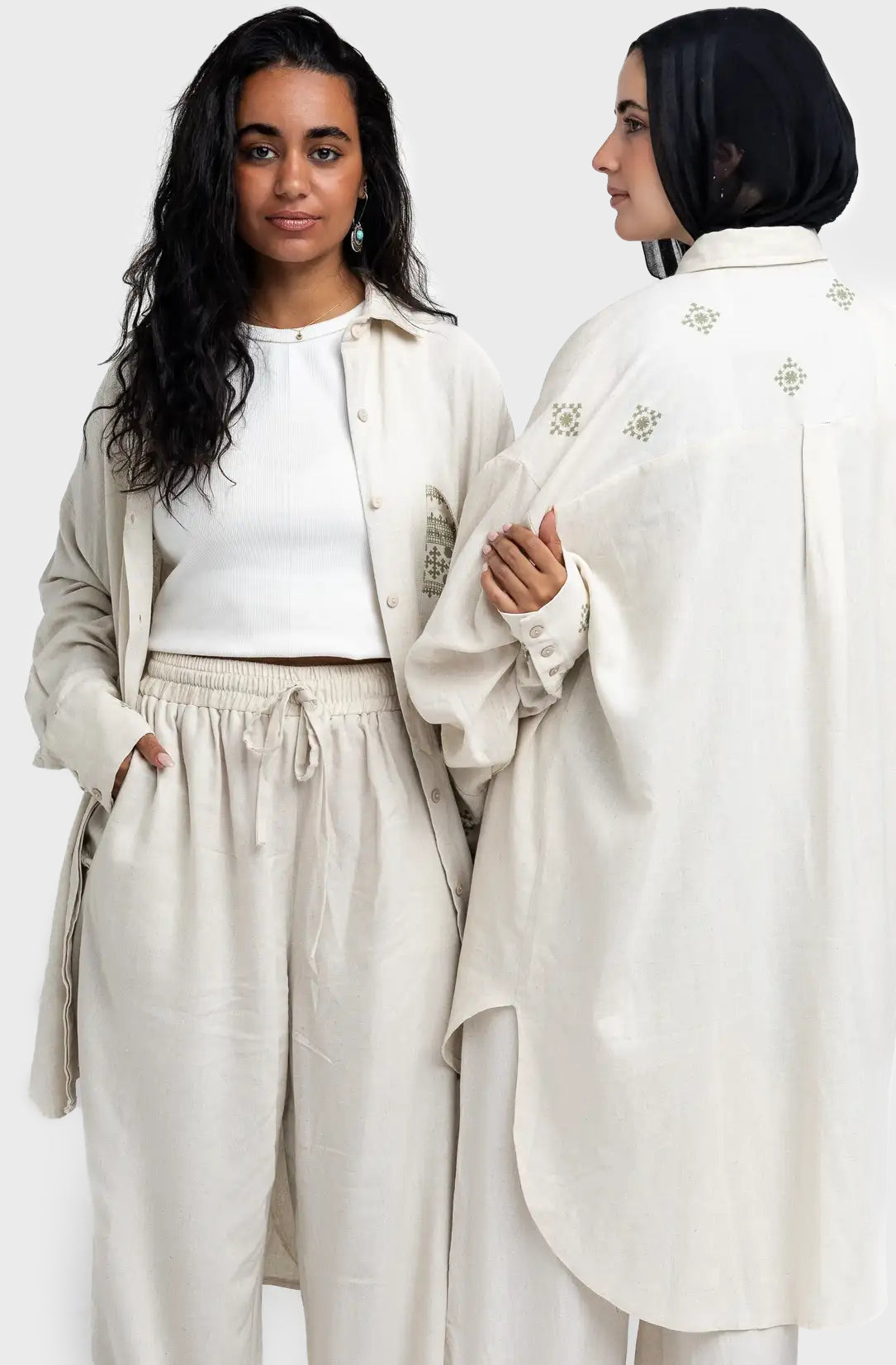 Pure linen set