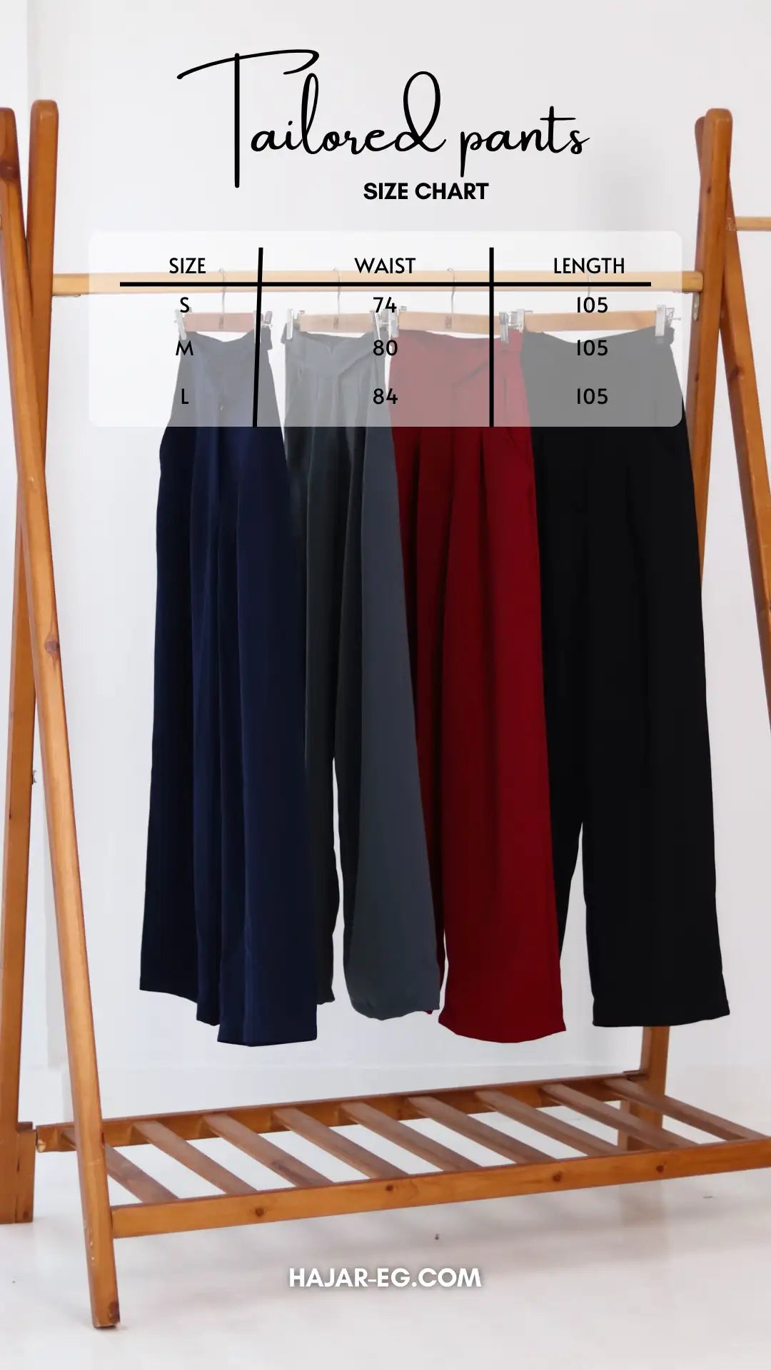 Tailored pants