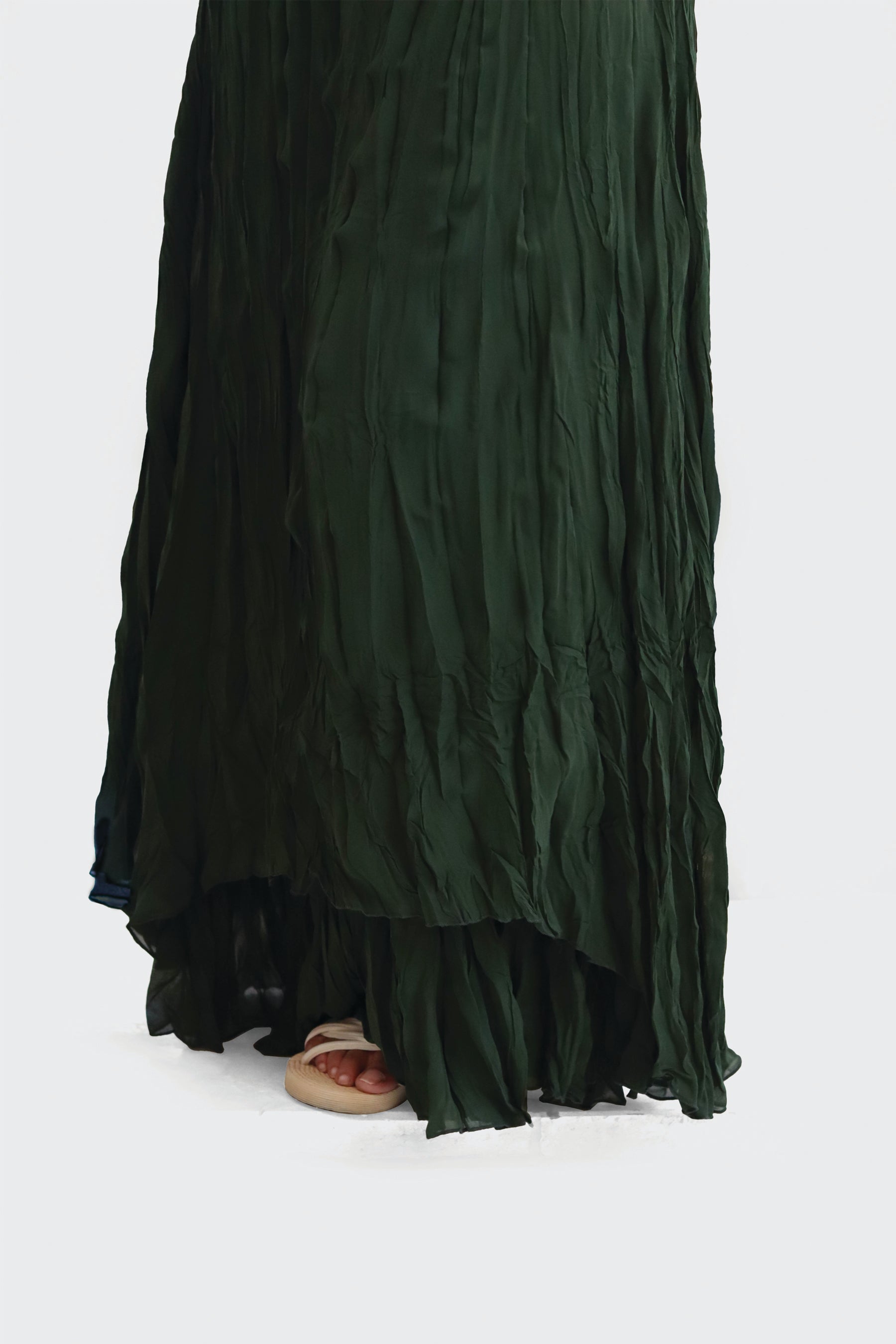 Crushed dress