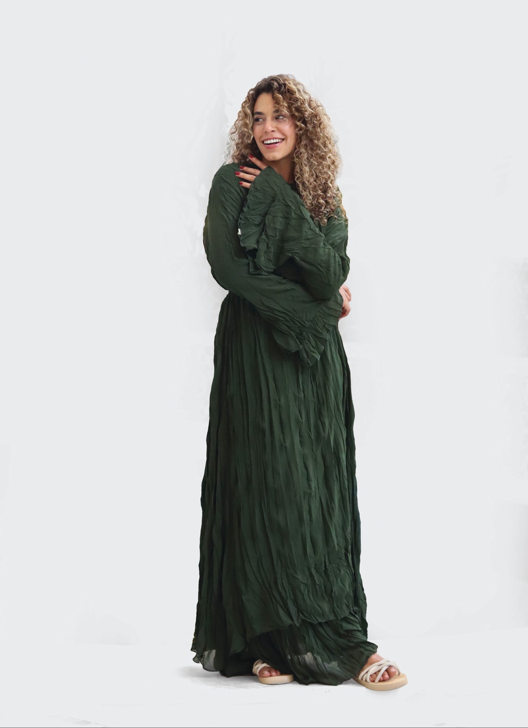 Crushed dress