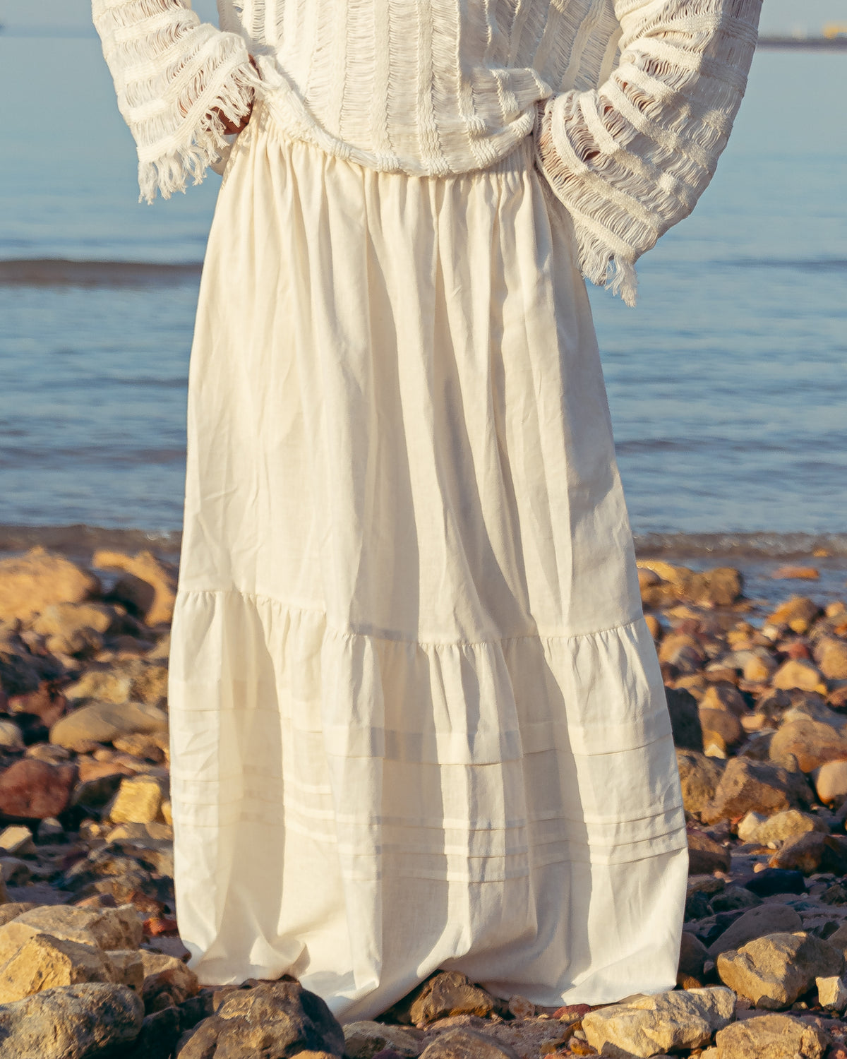 Coast linen skirt
