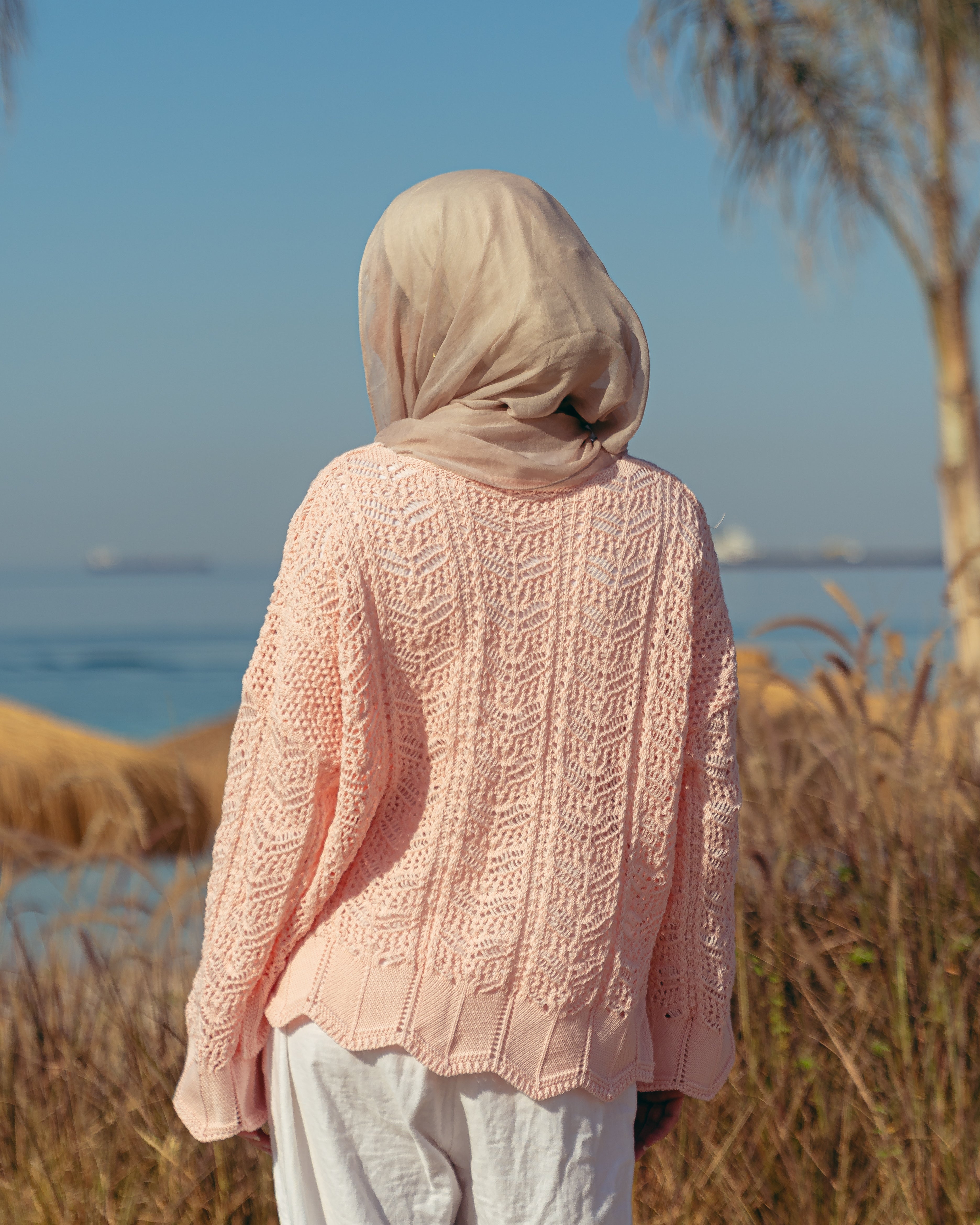 Wave crochet top