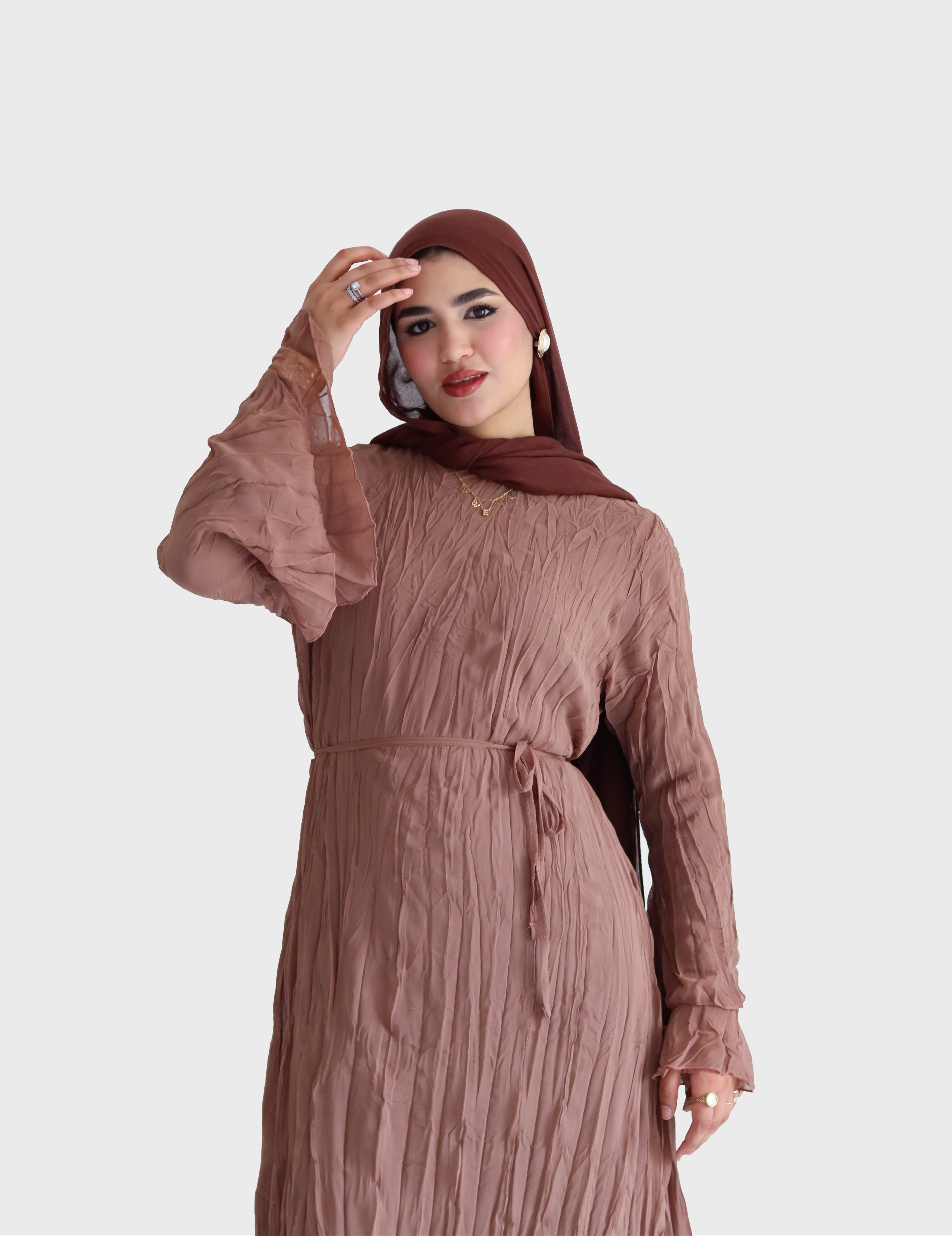 Crushed dress