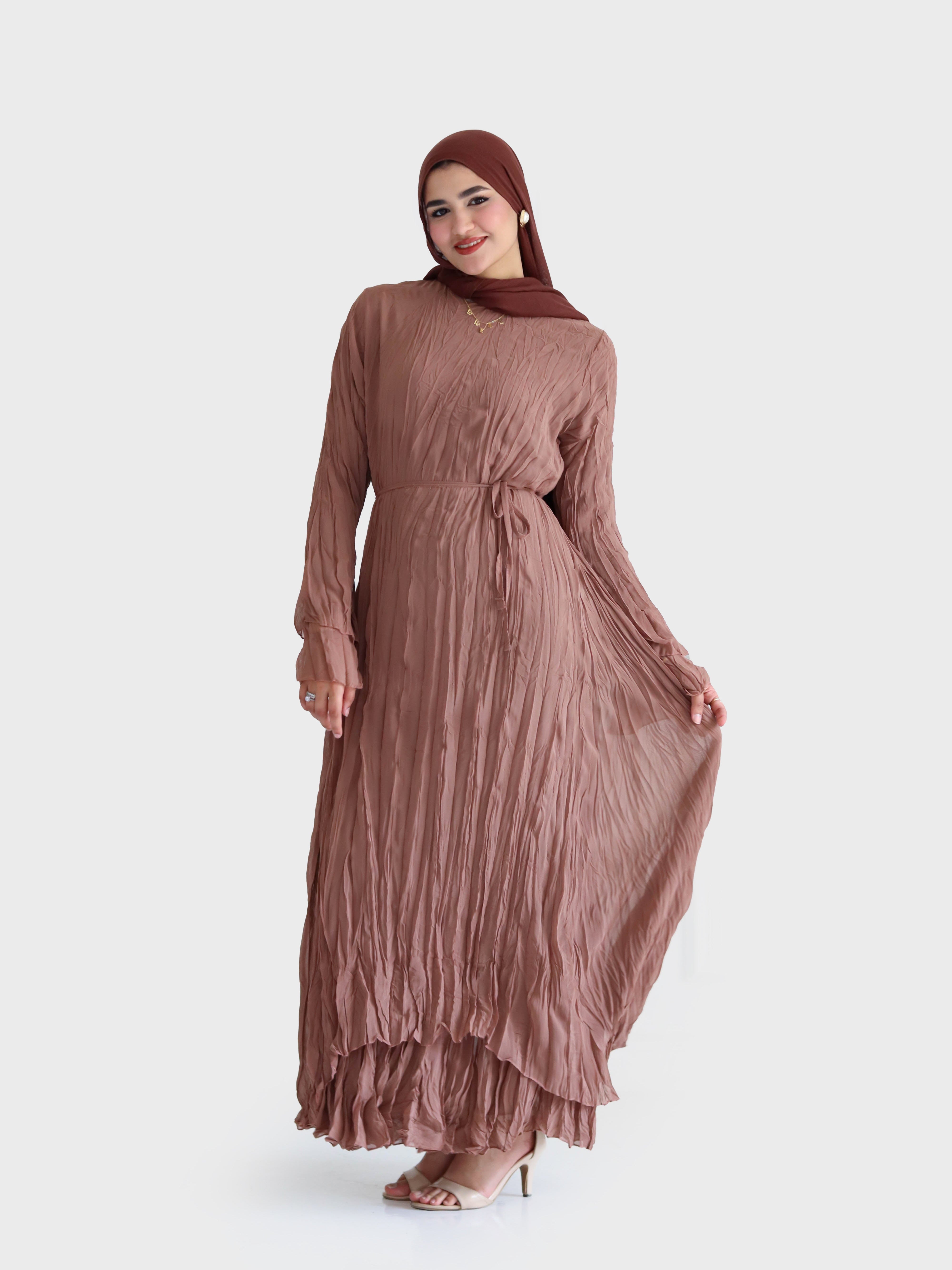 Crushed dress