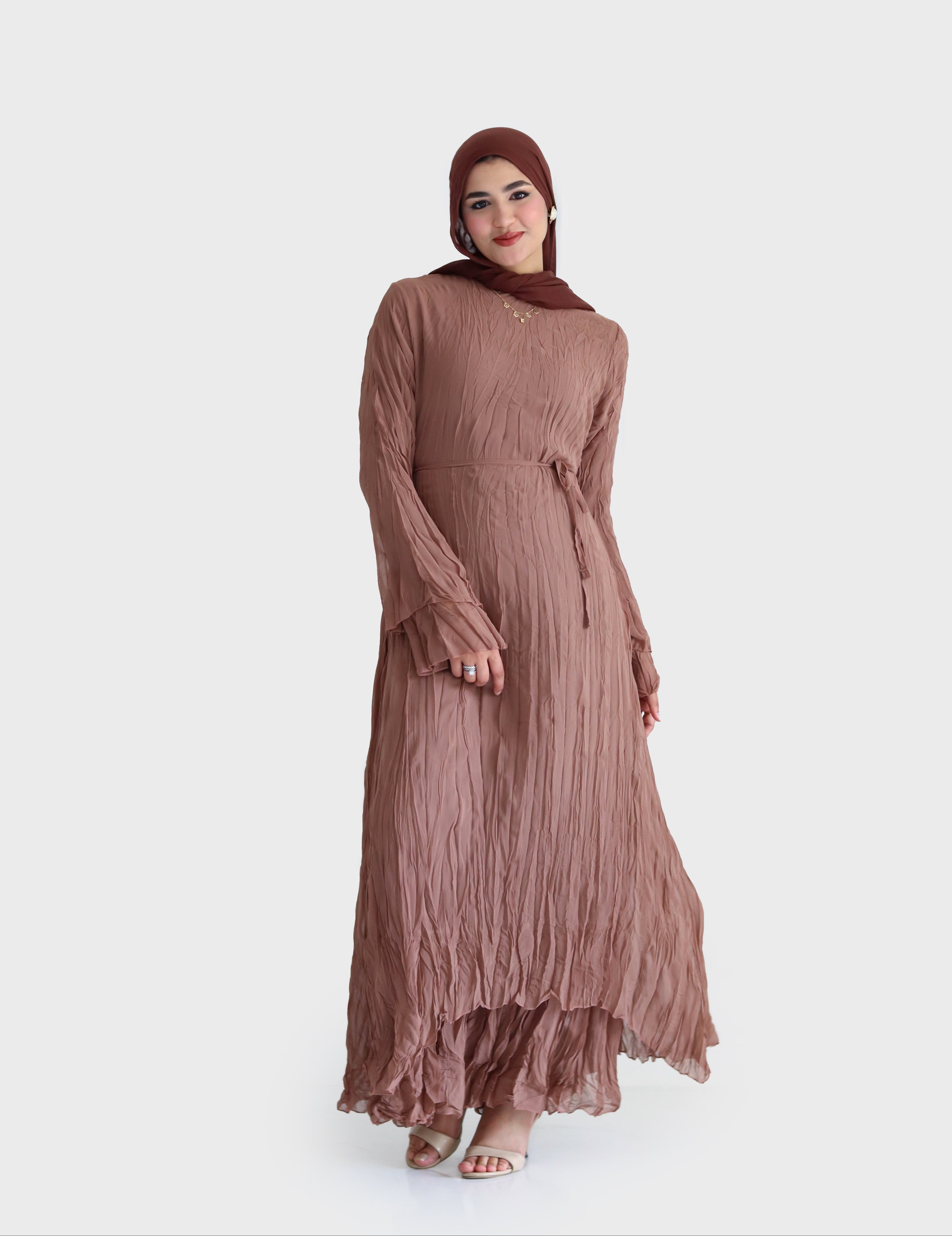Crushed dress
