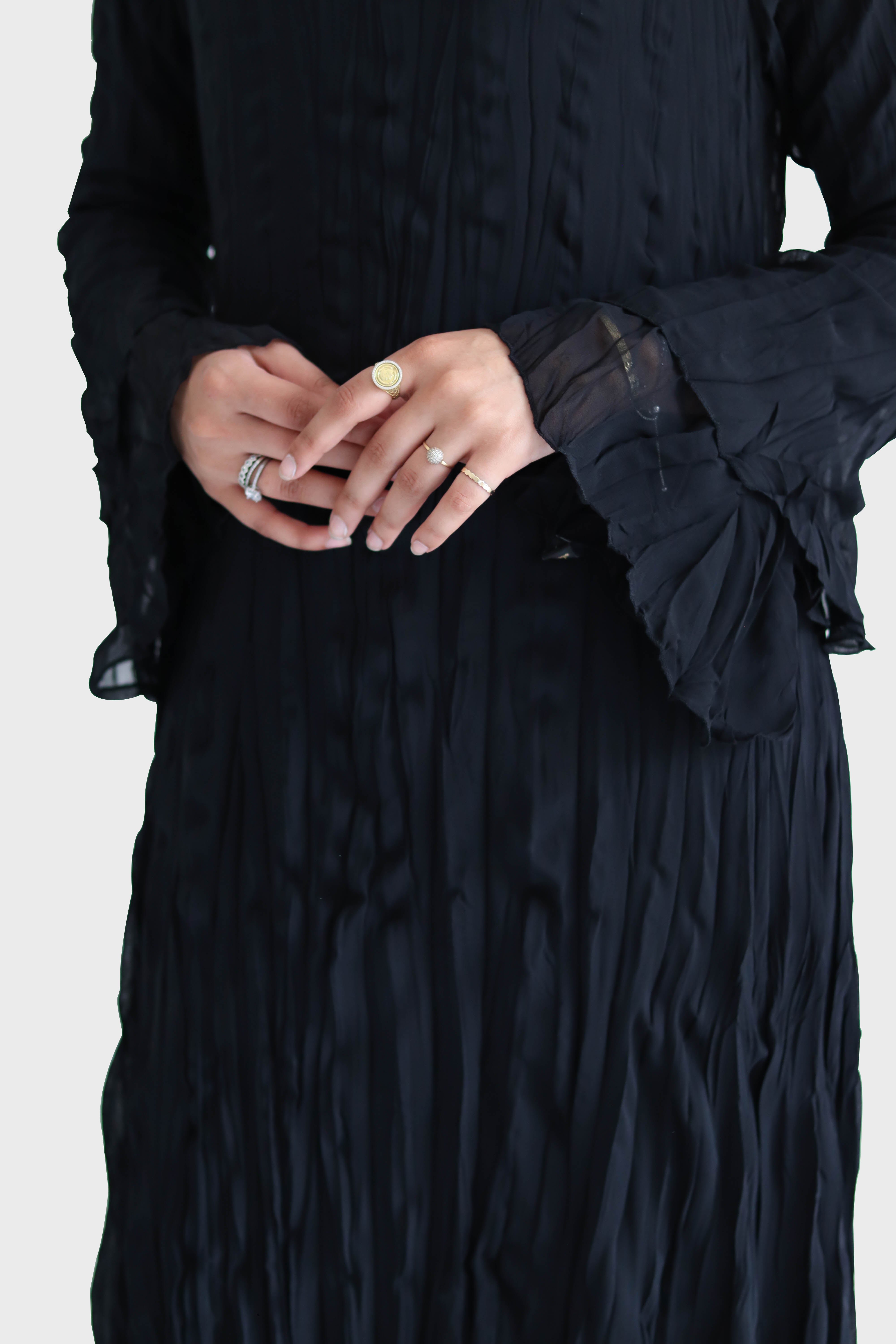 Crushed dress