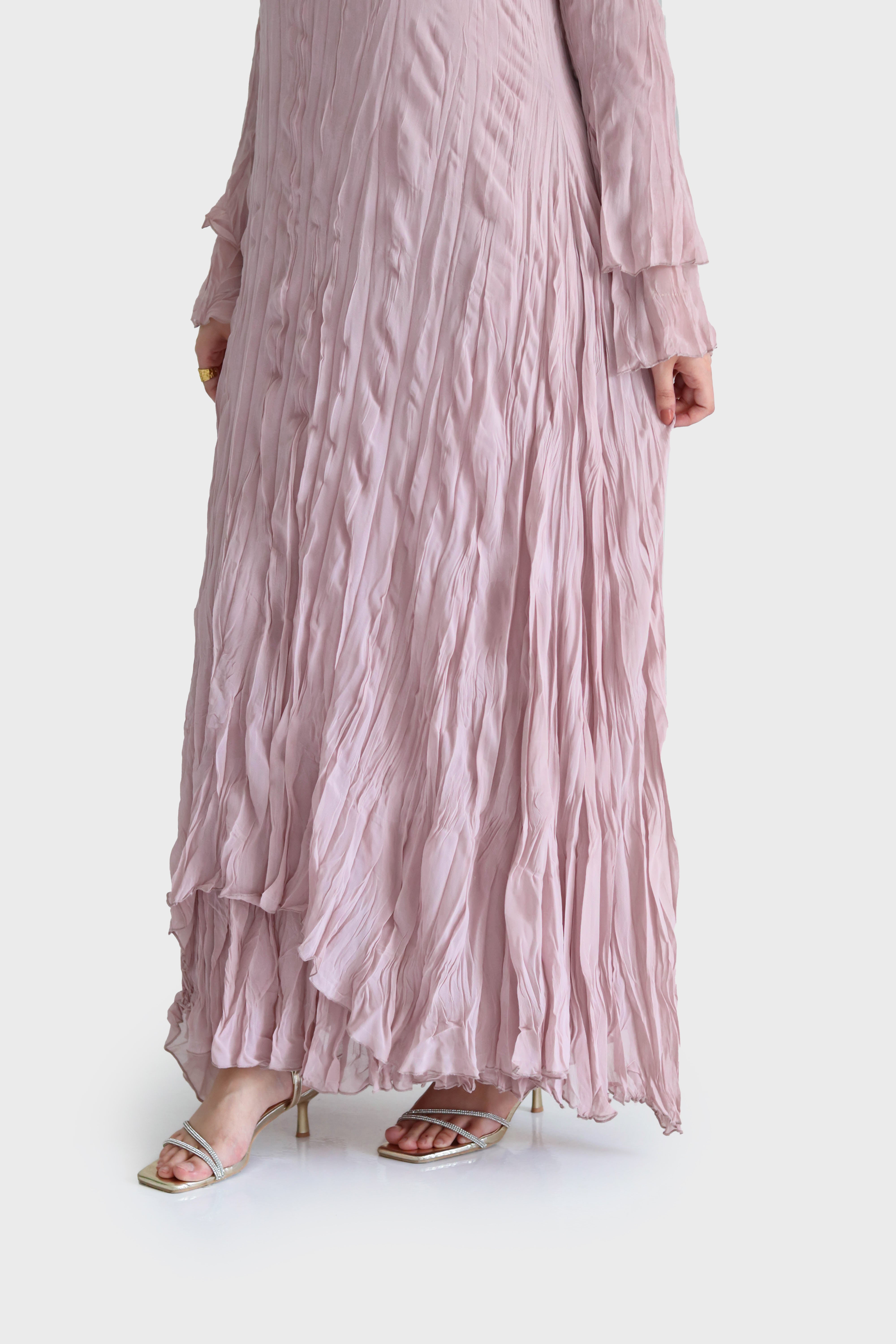 Crushed dress