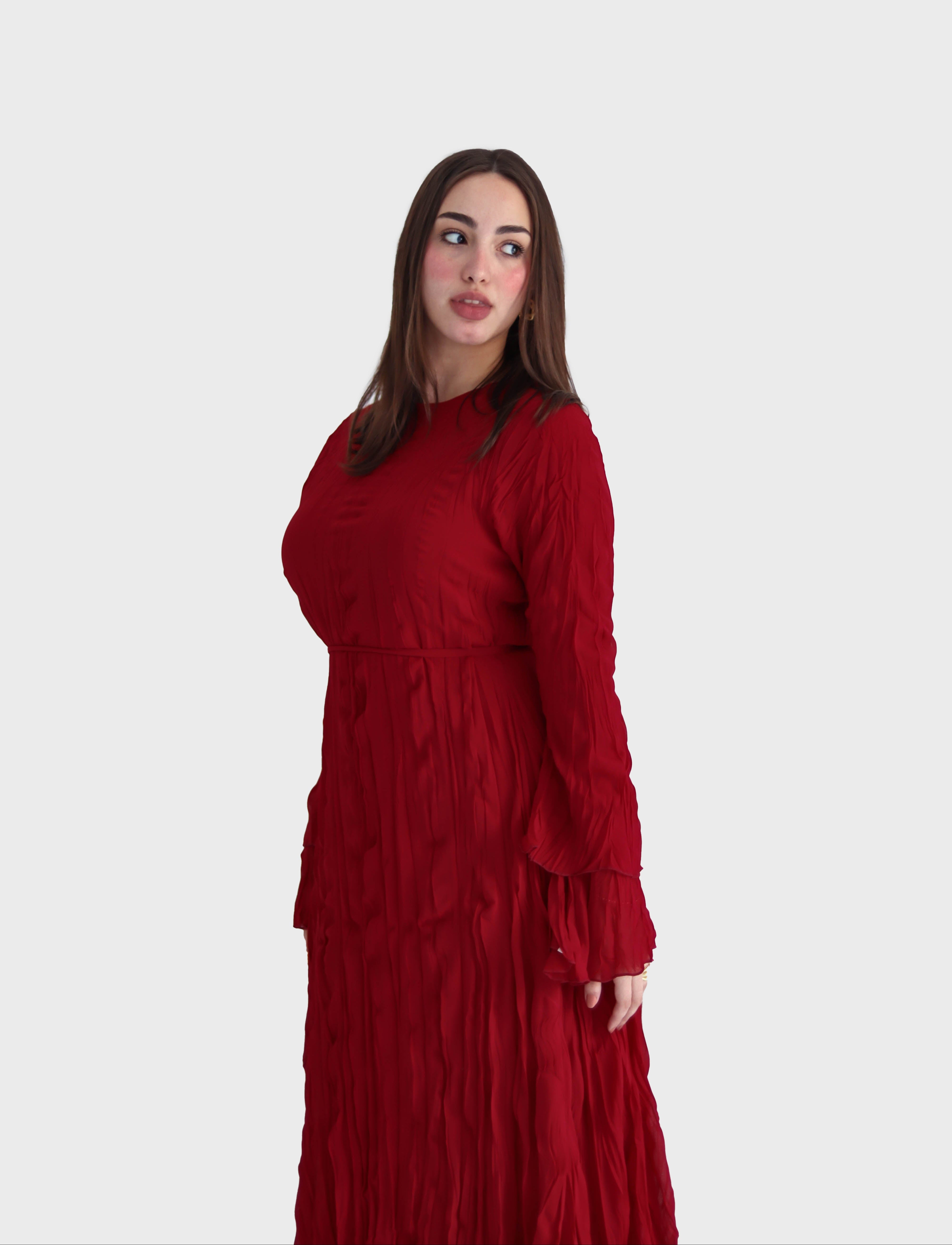 Crushed dress