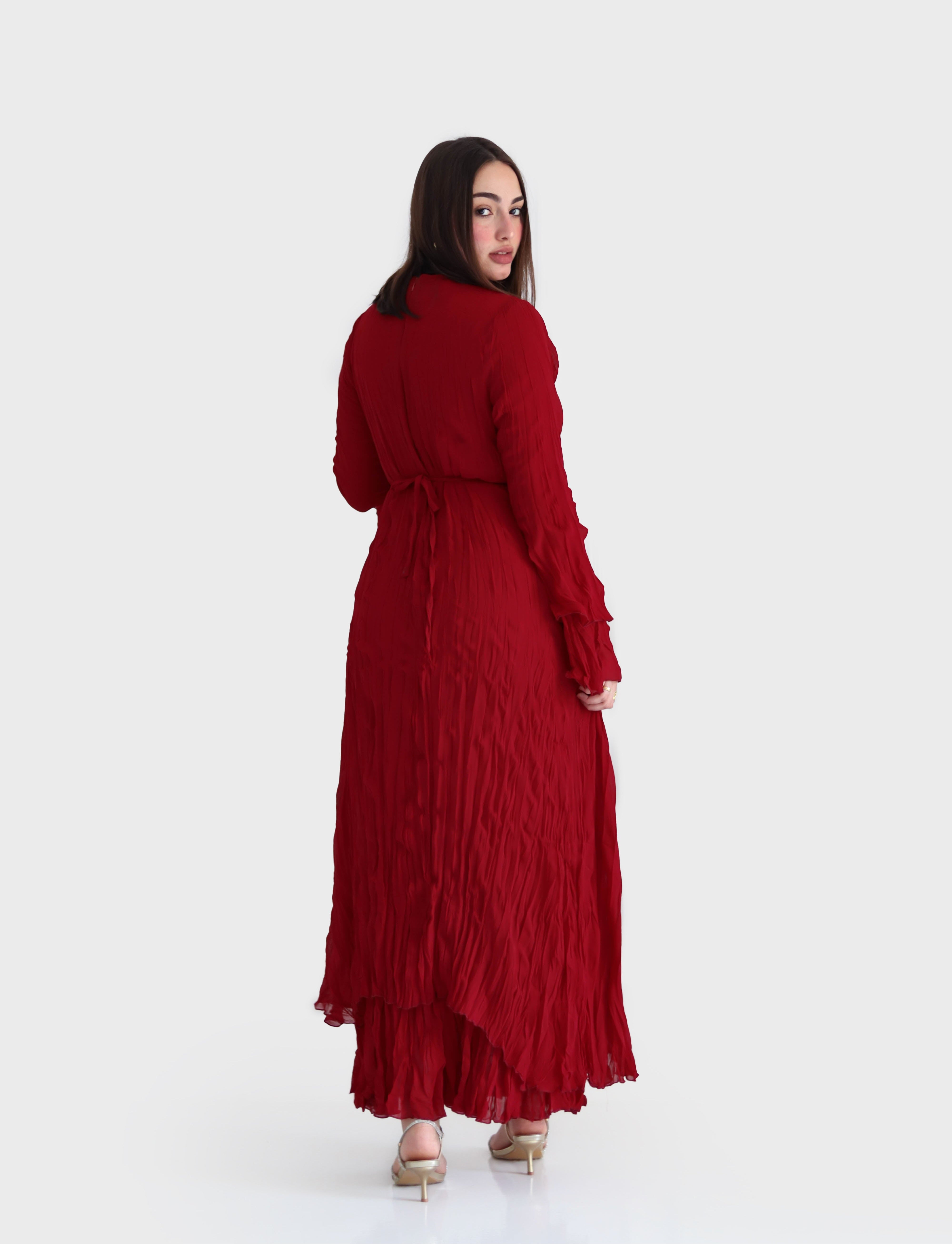 Crushed dress