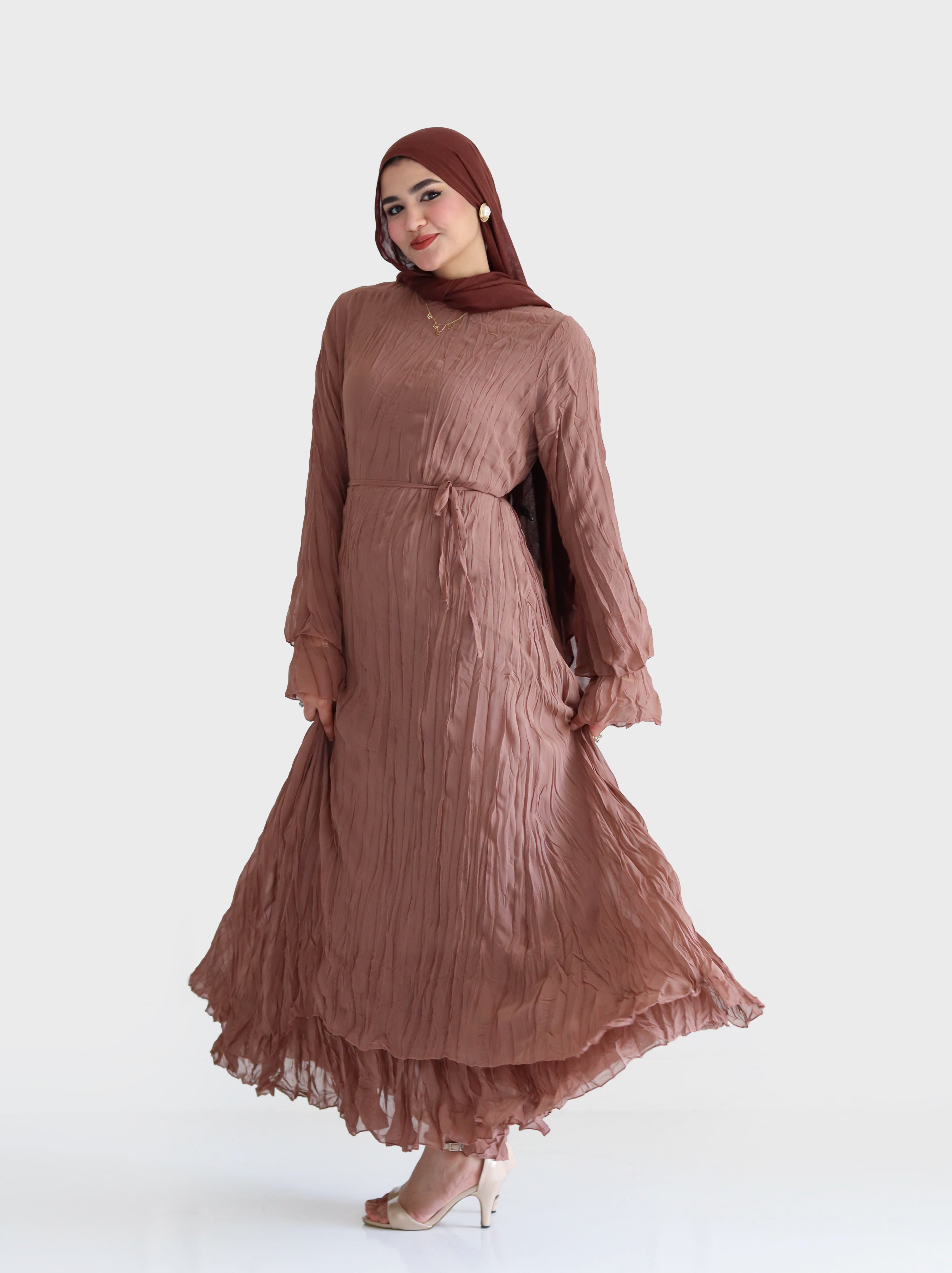 Crushed dress