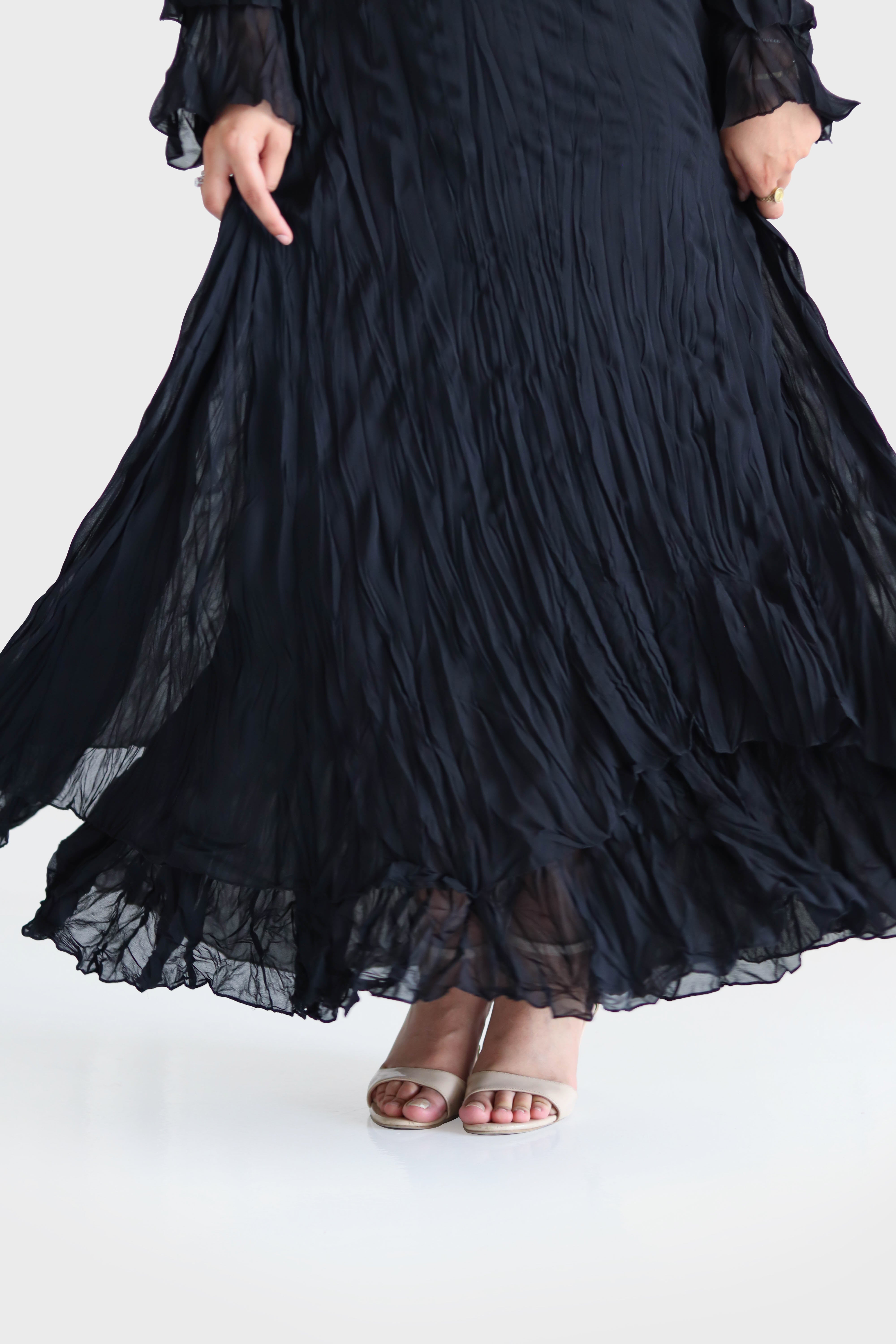 Crushed dress