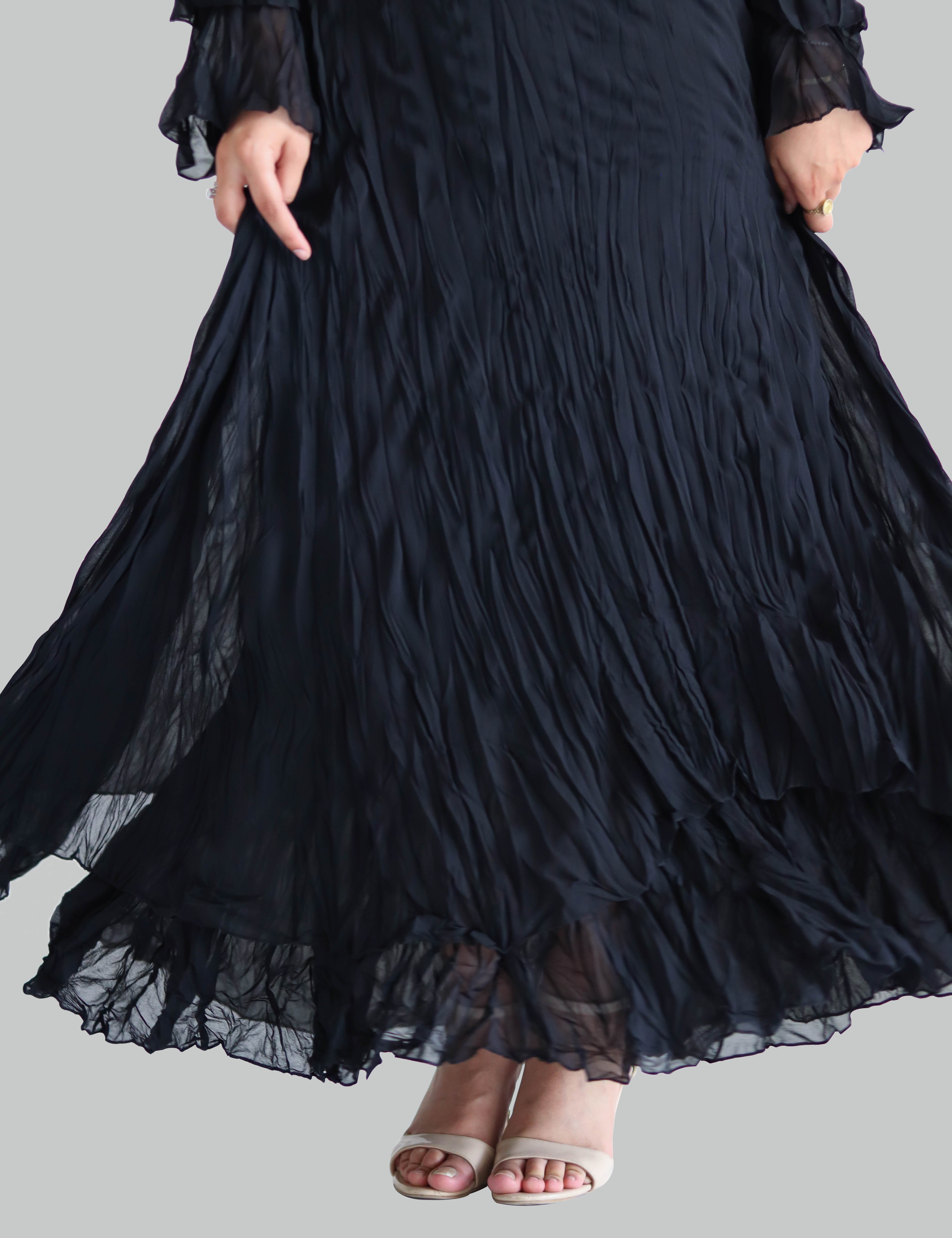 Crushed dress